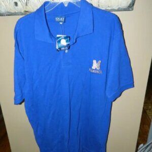 University Of Memphis Tigers Polo Mens Shirt Size Medium (F-28)